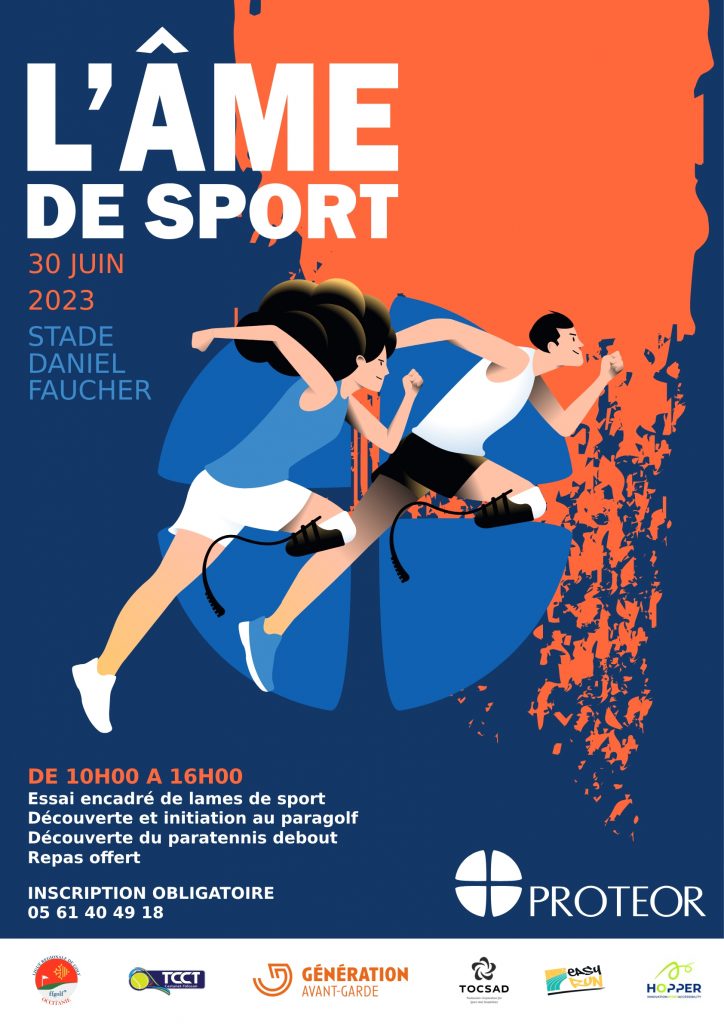 Journée essai de prothèses sportives Toulouse 30 juin 2023