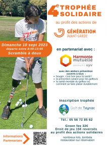 4e Trophée de golf solidaire