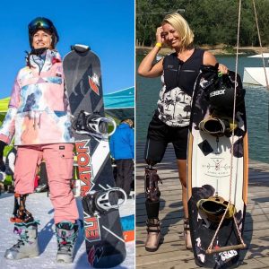 Sophie Loubet, jeune talent para snowboard et para wakeboard